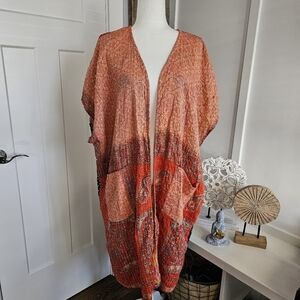 Kantha Bae Reversible Cotton Sari Kimono